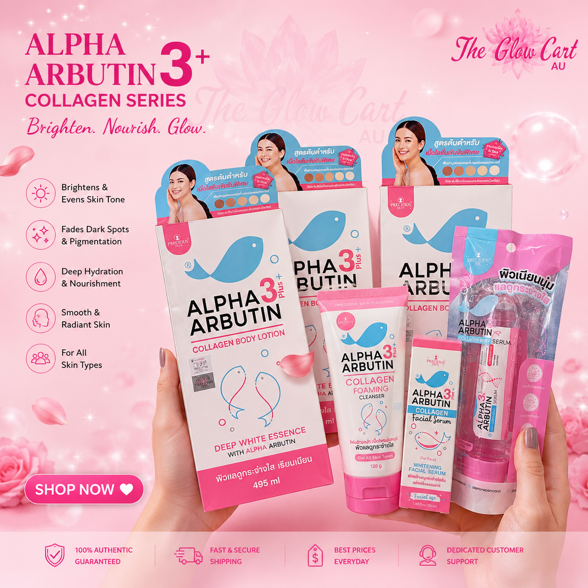 Alpha Arbutin 3+ Plus Collection