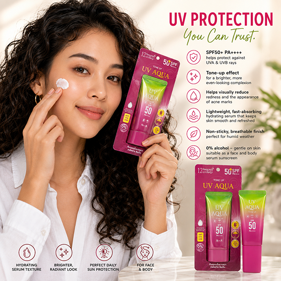 12 Nangpaya UV Aqua Tone Up SPF 50+ PA++++ Sunblock (60g)