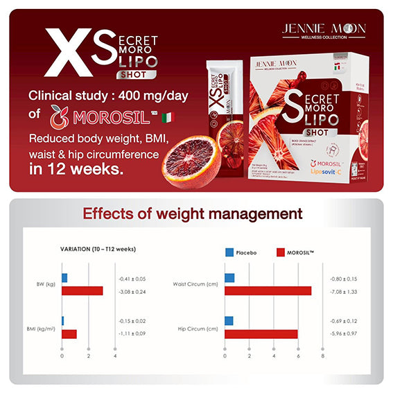Jennie Moon Secret Moro Lipo Shot XS (14 sachets)