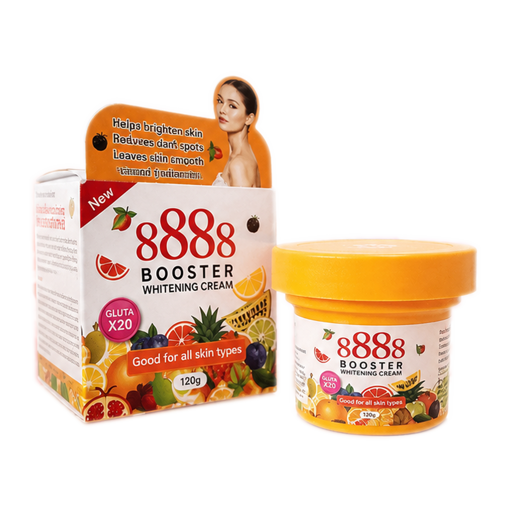 8888 Booster Whitening Cream (White) 120g