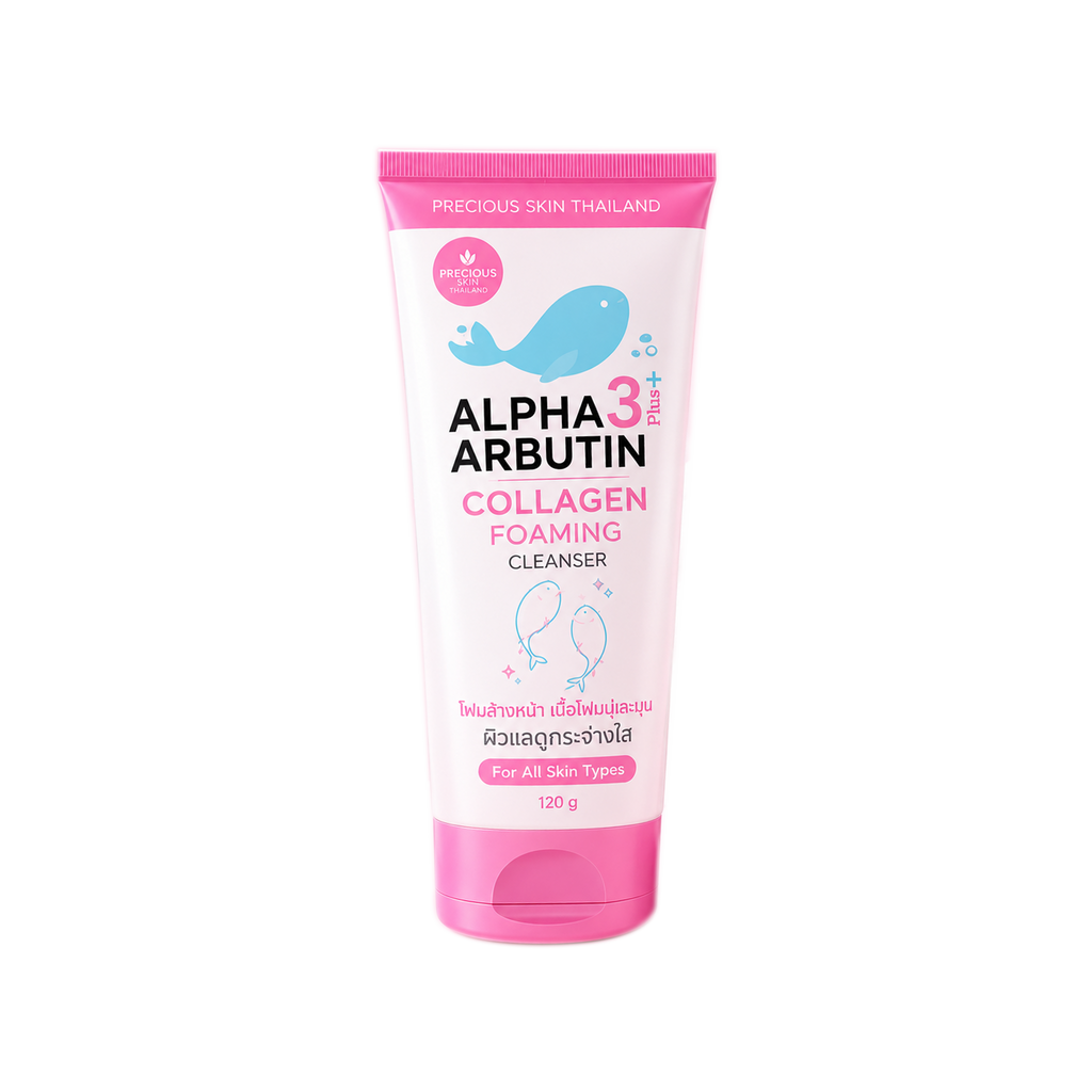 Alpha Arbutin 3+ Plus Collagen Foaming Cleanser