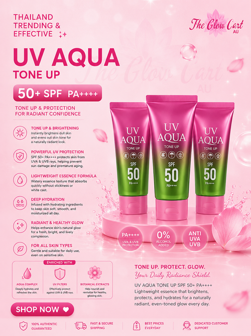 12 Nangpaya UV Aqua Tone Up SPF 50+ PA++++ Sunblock (60g)