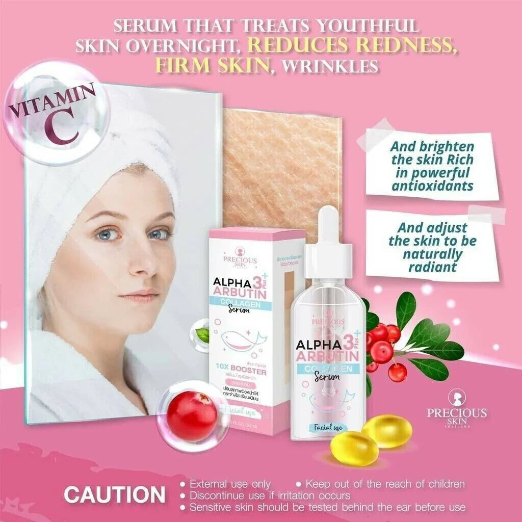 Alpha Arbutin 3+ Plus Collagen Facial Serum (50mL)