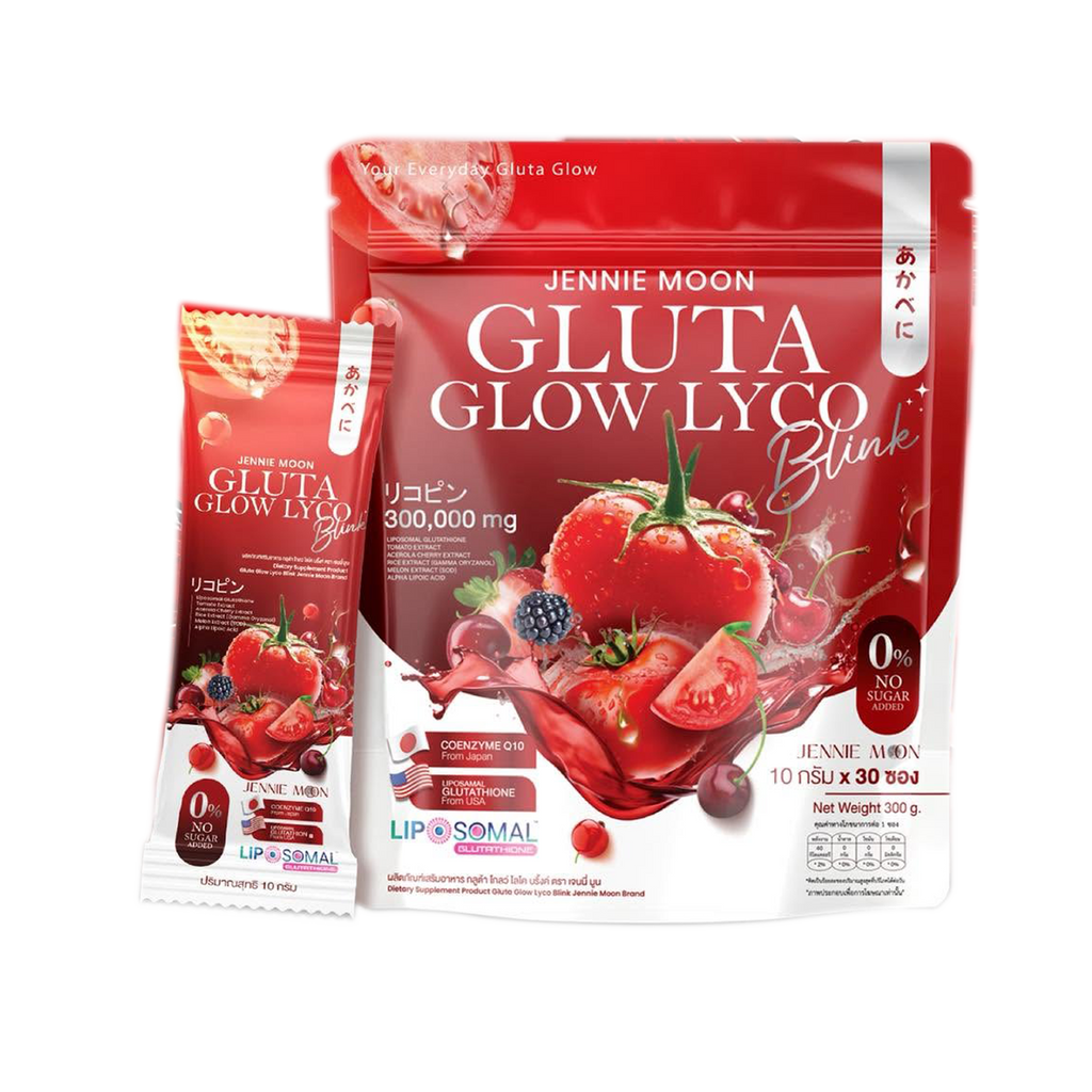 Jennie Moon Gluta Glow Lyco Blink (30 Sachets)