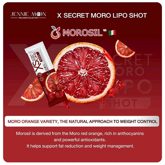 Jennie Moon Secret Moro Lipo Shot XS (14 sachets)