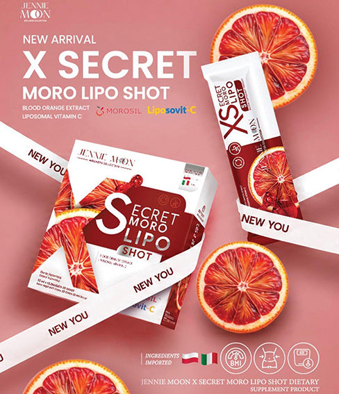 Jennie Moon Secret Moro Lipo Shot XS (14 sachets)